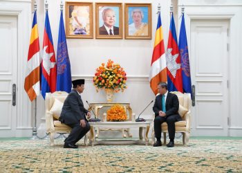 Menhan Prabowo Temui PM dan Presiden Senat Kamboja Bahas Penguatan Kerja Sama