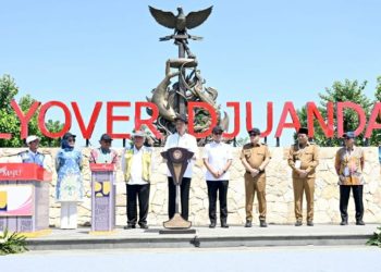Resmikan Flyover DJuanda, 9 Pengganti Jembatan Callender Hamilton  dan Proyek lain di Jawa Timur