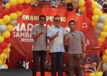 Grand Opening Waroeng Sambal Bakar di Bekasi.