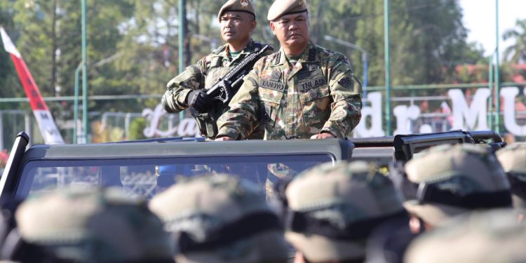 Wakasad Pimpin Upacara Penetapan Komcad 2024