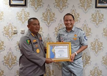 PT Jasa Raharja Cabang Utama DKI Jakarta Sampaikan Apresiasi kepada Kabiddokes Polda Metro Jaya