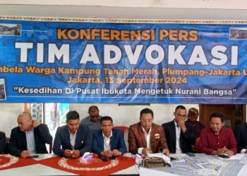 Tim Advokasi Pembela Warga Kampung Tanah Merah Pinta Pertamina Melaksanakan Putusan Pengadilan