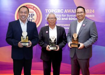 Konsisten Terapkan GRC, Jasa Raharja Raih Tiga Penghargaan dalam Ajang TOP GRC Award 2024