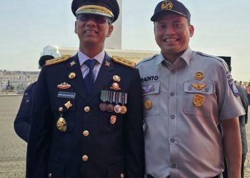 Kepala PT Jasa Raharja Cabang Utama DKI Jakarta Hadiri Upacara Hari Perhubungan Nasional 2024