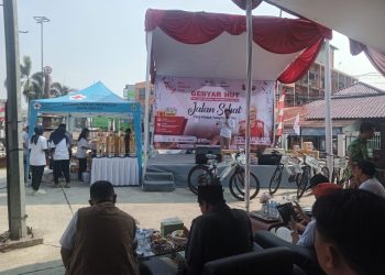PMI Kota Bekasi Gelar Jalan Sehat ” Aksi Peduli Adaptasi Iklim “