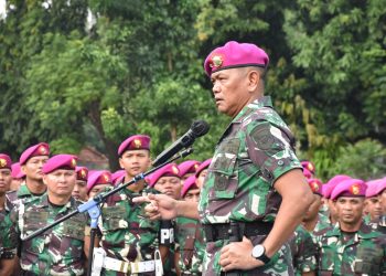 Akhiri Tugas Wadan Kormar, Brigjen TNI (Mar) Suherlan _Exit Briefing_