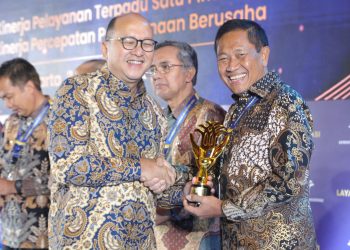 Kemhan RI Raih Terbaik Pertama Pada Penghargaan Anugerah Layanan Investasi 2024