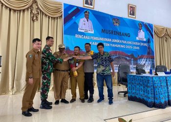 Partisipasi Dandim 1715/Yahukimo Dalam Musrenbang Mendorong Rencana Pembangunan Berkelanjutan Untuk Kabupaten Yahukimo 2025-2045