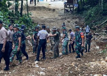 Selamatkan Masyarakat Terpencil, Kodim 1805/Raja Ampat Gelar Kegiatan TMMD Ke-122