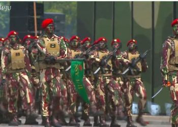 Kopassus Juara 1 Defile Pasukan di HUT ke-79 TNI, Hadiah Rp 10 Miliar