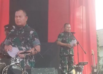 HUT Ke 79  Zeni AD di Hadiri Akmil 92 dan Koorshali Panglima TNI