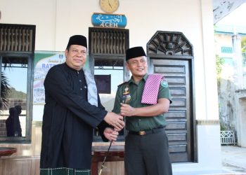 Danrem Teuku Umar Kunjungi Ponpes Puskiyai Aceh