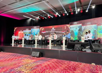 KPU  Raja Ampat Gelar Paslon Kedepankan Visi-Misi dan Program Kerja L