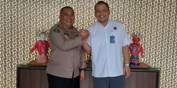 Kunjungan Kerja Kabiddokes Polda Metro Jaya ke PT. Jasa Raharja Cabang Utama DKI Jakarta