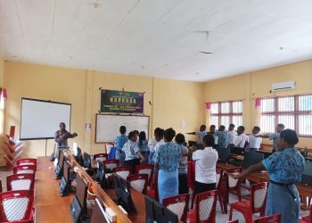 Kegiatan Penyuluhan Narkoba Polres Mappi Dalam Rangka TMMD Ke-122 Tahun 2024