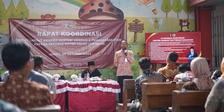 Ikuti Arahan Menteri Imigrasi dan Pemasyarakatan, Rutan Cipinang Siap Sukseskan 13 Program Akselerasi