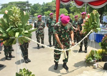 DANKORMAR RESMIKAN SARANA DAN PRASARANA KORPS MARINIR DI WILAYAH SURABAYA