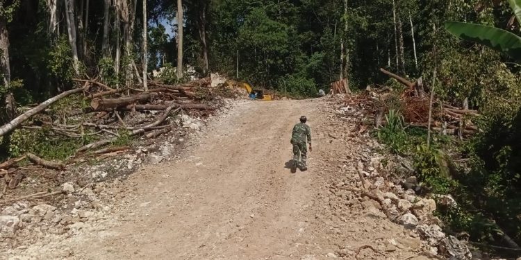 Wujud Nyata Komitmen Satgas TMMD Ke-122, Pembuatan Jalan Capai 100% dan Siap Diresmikan