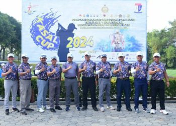 Danpasmar 1 Ikuti Kejuaraan Golf Piala Kasal Tahun 2024
