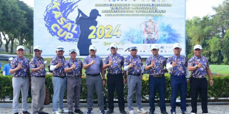 Danpasmar 1 Ikuti Kejuaraan Golf Piala Kasal Tahun 2024