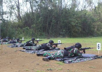 Latihan Menembak Satuan Denpom Divif 2 Kostrad, Meningkatkan Kemampuan Tempur Prajurit