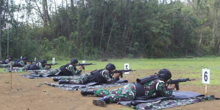 Latihan Menembak Satuan Denpom Divif 2 Kostrad, Meningkatkan Kemampuan Tempur Prajurit