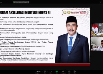 Lapas Narkotika Jakarta Hadiri Pengarahan Langsung Menteri Imipas