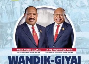 Paslon no 4 Cagub Cawagub Papua Tengah Optimis Menang Satu Putaran