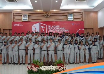Upacara Peringatan Hari Pahlawan di PT Jasa Raharja Cabang Utama DKI Jakarta “Teladani Pahlawanmu, Cintai Negerimu”