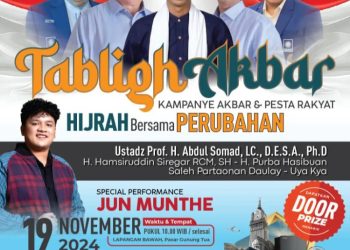 HARAPAN Gelar Kampanye Akbar, Simak Orasi Politik Agenda Perubahan di Paluta