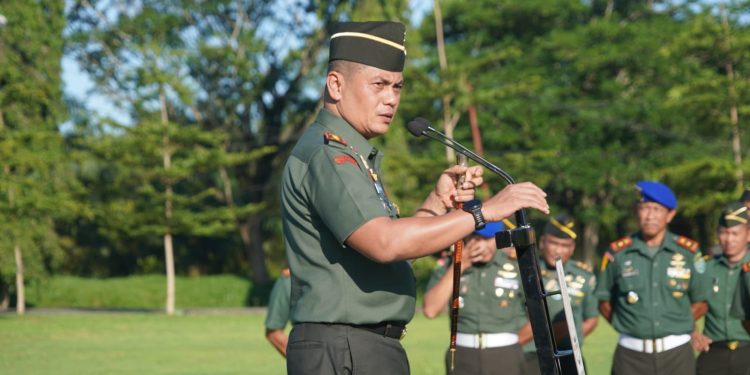 Arahan Danrem 012/TU : Pastikan Stabilitas dan Jaga Netralitas TNI di Pilkada 2024