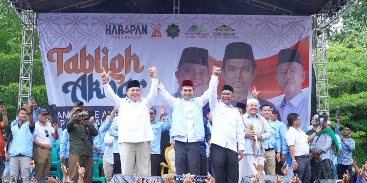 HARAPAN Gelar Kampanye Akbar, UAS Mengaku Pelajari Track Record Hamsiruddin-Purba Terlebih Dulu 