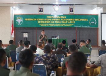 Danrem 012/TU : Media Sosial dan Globalisasi Jadi Tantangan Bagi Karakter Bangsa