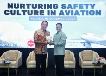 Gelar Seminar Budaya Keselamatan Penerbangan, Rivan A. Purwantono Tekankan Pentingnya Kesadaran Kolektif