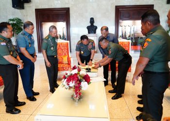 Panglima TNI Tandatangani MoU Pengamanan dan Pengawasan Kekayaan Negara