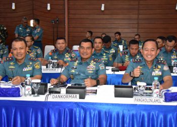 Dankormar Hadiri Paparan Kesiapan Satgas MTF TNI Konga XXVIII-P UNIFIL Tahun 2024/2025