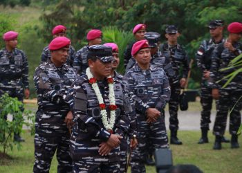 DANKORMAR DAMPINGI KASAL KUNKER DI YONIF 10 MARINIR