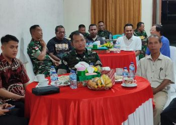 Kodim 1710/Mimika Gelar Nobar Kegiatan Pemberian Penghargaan Kasad untuk Kampung Pancasila 2024