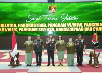 Mayjen TNI Windiyatno Resmi Menjabat Sebagai Pangdam XIV/Hsn