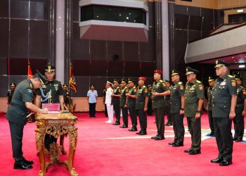 Panglima TNI Pimpin Sertijab 9 Jabatan Strategis di Lingkup Mabes TNI