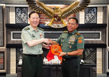 Panglima TNI Terima Kunjungan Kehormatan Kepala Staf Gabungan Angkatan Bersenjata RRT