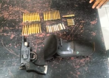 PRAJURIT MARINIR GAGALKAN PENYELUNDUPAN SENPI DI PELABUHAN AMBON