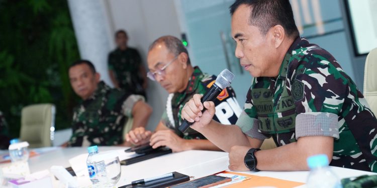 Irjen TNI Tegaskan Komitmen Satgas TNI Berantas Judi Online, Narkoba, Penyulundupan dan Korupsi
