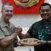 DANKORMAR TERIMA _COURTESY CALL_ MAJOR GENERAL JAY BARGERON DI MAKO KORMAR