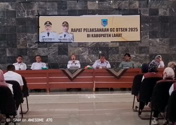 Pemkab Lahat Gelar Rapat Ground Checking DT-SEN 2025