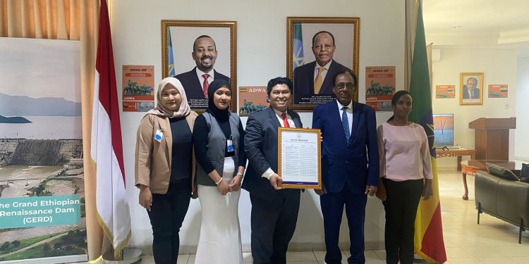 High-Level Meeting Between the Indonesian Dispute Board (DSI) President Prof. Sabela Gayo and H.E. Ambassador of Ethiopia in Jakarta