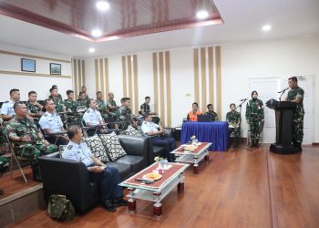 Danlanud Sultan Hasanuddin Terima Kunjungan Waaskomlek Kasau