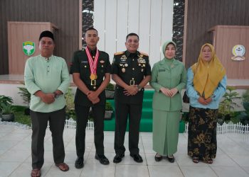 Pangdam IM Lantik 670 Prajurit Baru TNI AD, 78 Orang Anak Yatim
