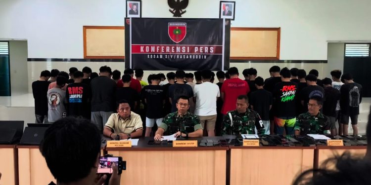 Kodam XIV/Hasanuddin Bongkar Sindikat Penipuan Online 40 Pelaku Diamankan*