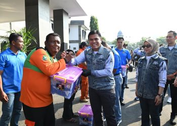 DANKORMAR, DIWAKILI DANPASMAR 1 MENGHADIRI BAKSOS DAN RIDING NAVI SCOOTER CLUB